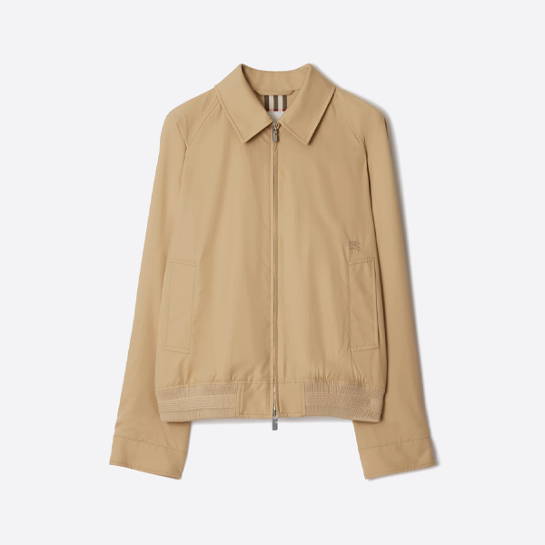 버버리 워 호스 네이버 체크 칼라 재킷