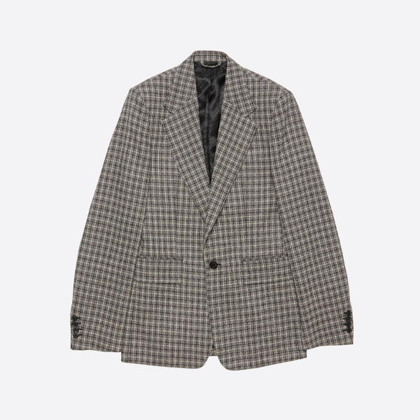 ACNE STUDIOS 체크무늬 울 정장 재킷
