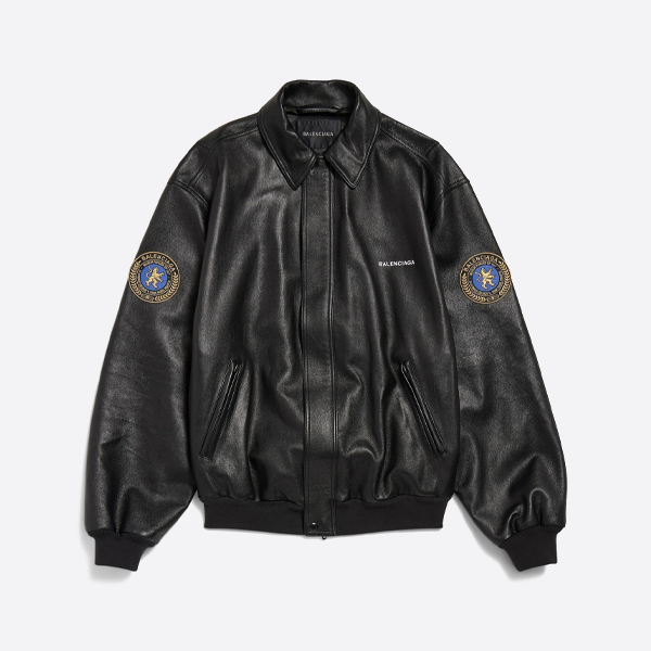 발렌시아가 자카드 터틀넥 스웨터