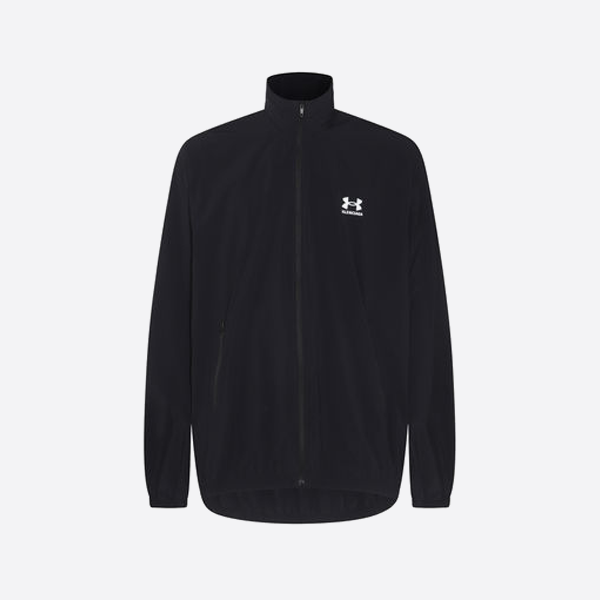 발렌시아가 스트레치 나일론 후드 재킷