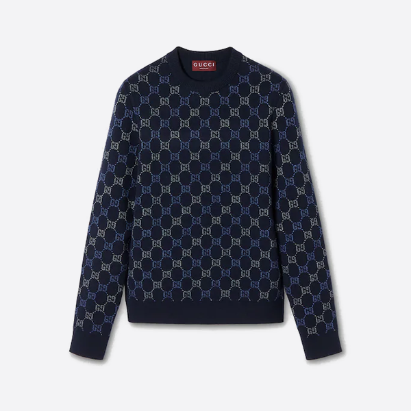 구찌 더블 울 니트 스웨터