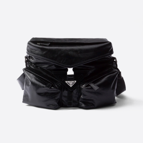 프라다 왁스 가죽 메신저 백 2VD062 2CX7 F0466 V TYX