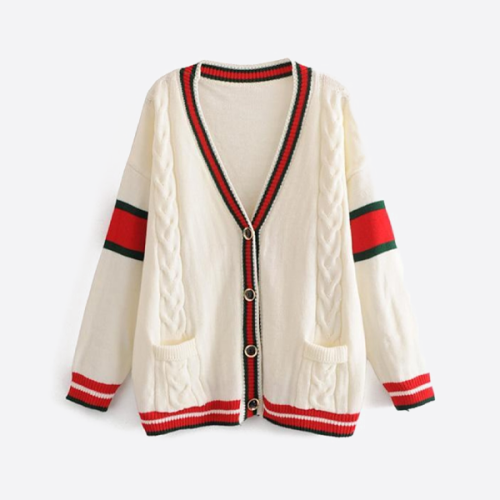 구찌 케이블 니트 스웨터