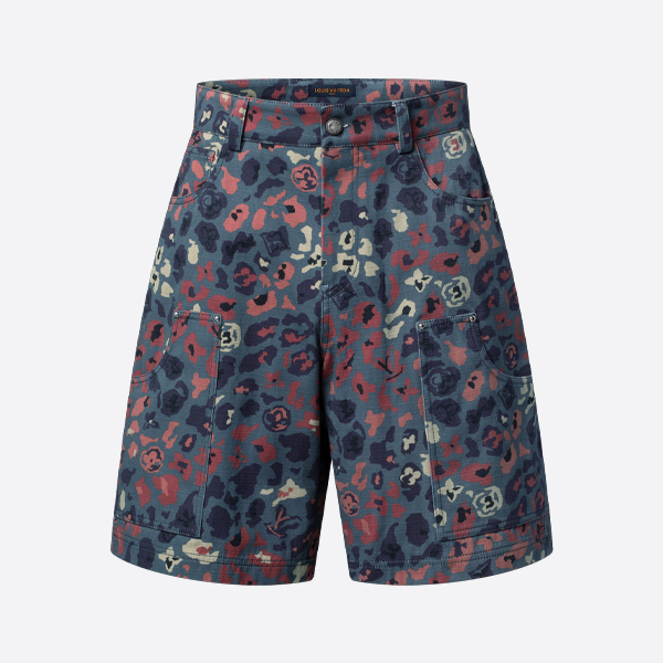 루이비통 니고 콜라보레이션 프린트 쇼츠