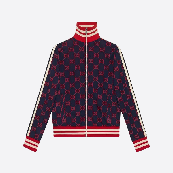 구찌 패턴 웨빙 코트