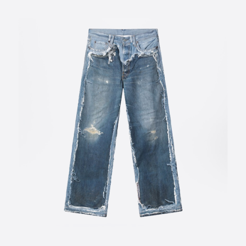ACNE STUDIOS 디스트레스드 해진 청바지